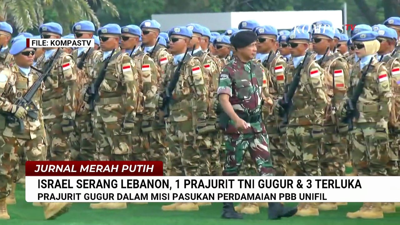 Serangan Israel ke Lebanon, 1 Prajurit TNI Gugur dan 3 Lainnya Terluka | JMP