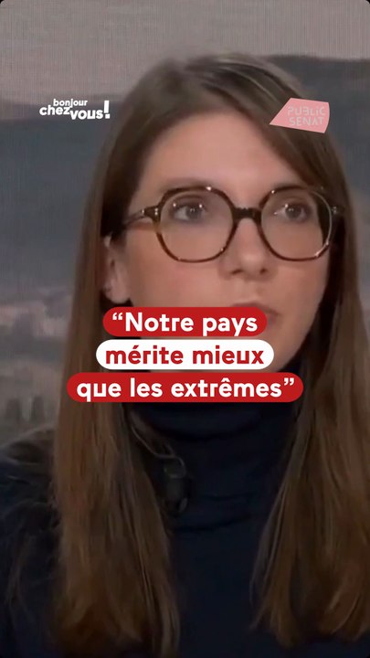 « Notre pays mérite mieux que les extrêmes »