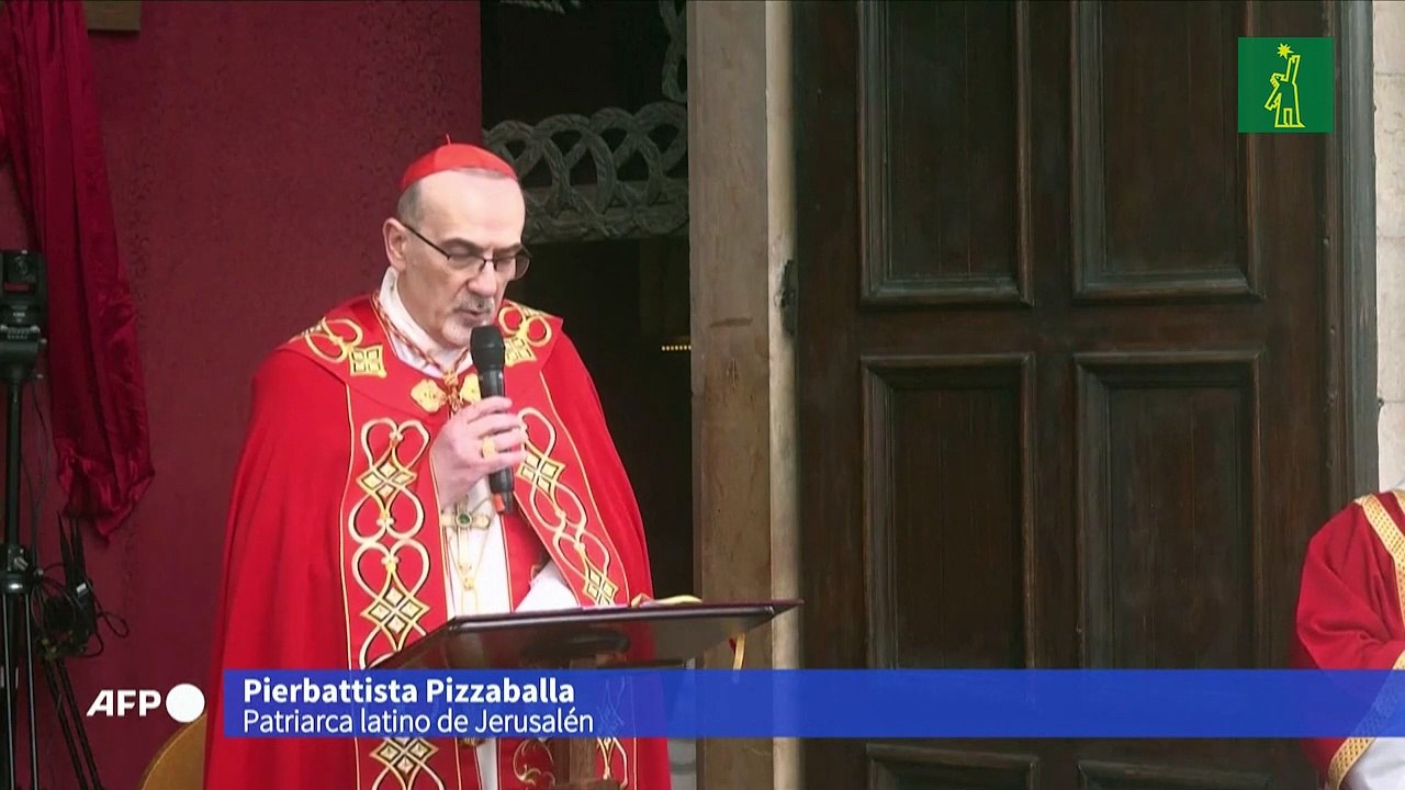 Policía israelí impide entrada al Patriarca Latino de Jerusalén a iglesia del Santo Sepulcro