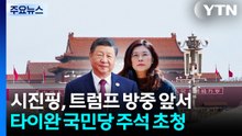 시진핑, 트럼프 방중 앞두고 타이완 국민당 주석 초청 / YTN