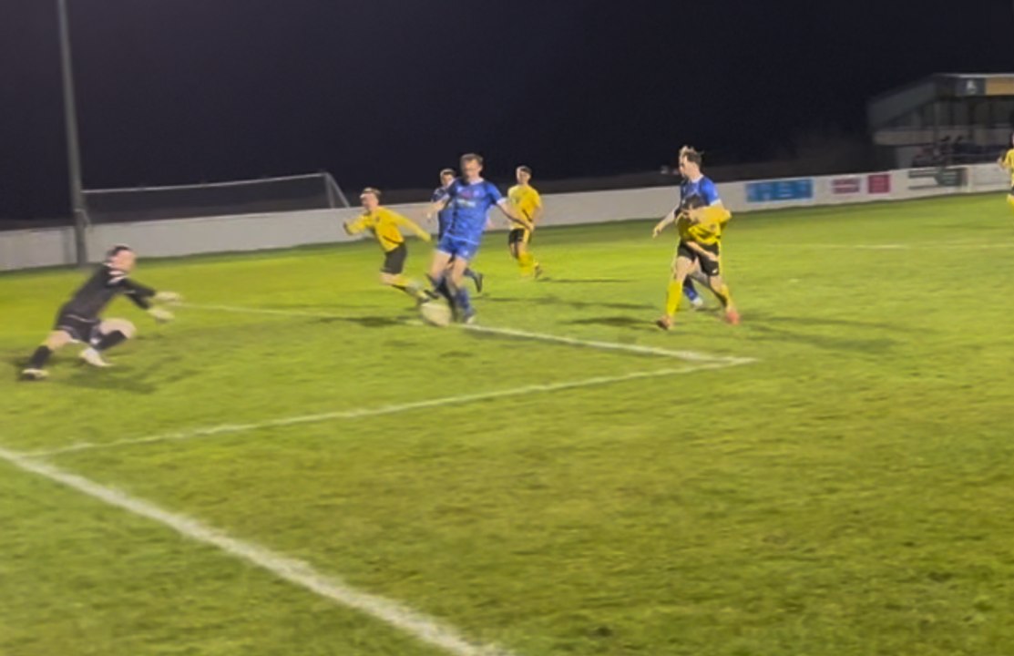 Behind the goal highlights of Porthmadog's 5-2 win against Llangefni Town