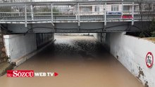 Kocaeli’de sağanak; alt geçit suyla oldu