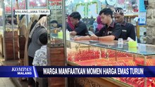 Beli Logam Mulia, Warga Manfaatkan Momen Harga Emas Turun