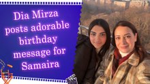 Dia Mirza shares heartfelt birthday wish for stepdaughter Samaira on her 17th birthday
