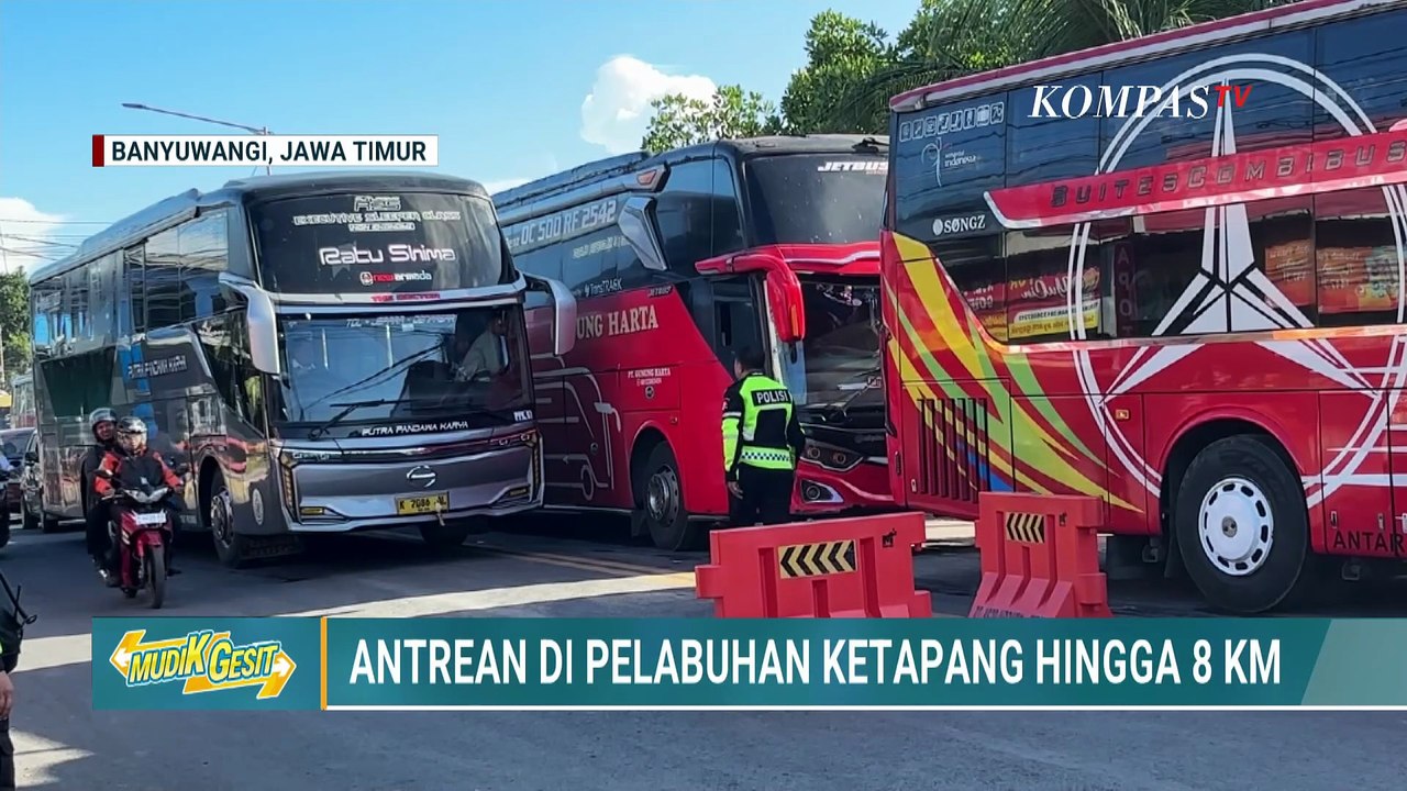 Pantauan Arus Balik di Pelabuhan Ketapang, Gerbang Tol Cikatama dan Tol MBZ | 30 MARET 2026