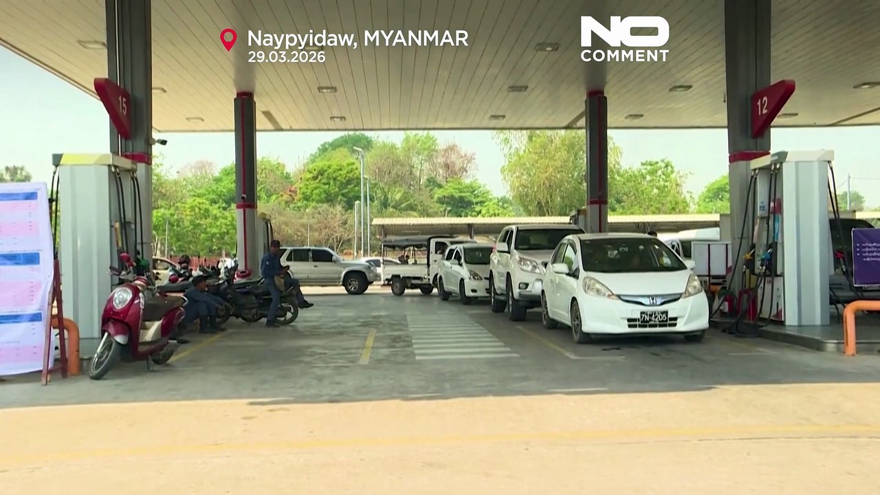 Treibstoffknappheit sorgt für lange Schlangen in Myanmars Hauptstadt