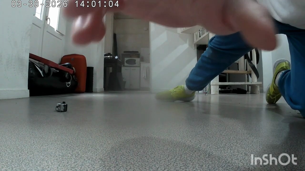 Entrainement de pompes et de gainage niveau"facile" 30/03/2026