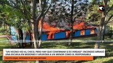 Incendio arrasó una escuela en Misiones y el responsable sería un adolescente de 13 años.mp4