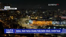 Rudal-Drone Iran Lintasi Yerusalem, Sirene Berbunyi hingga Parlemen Israel Panik | SAPA MALAM