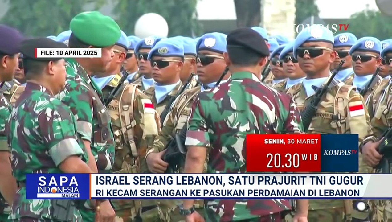 Menlu RI Sugiono Konfirmasi Prajurit TNI Gugur di Lebanon, Indonesia Kecam Serangan ke UNIFIL
