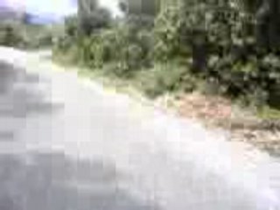 la desente du mont bouquet a vélo