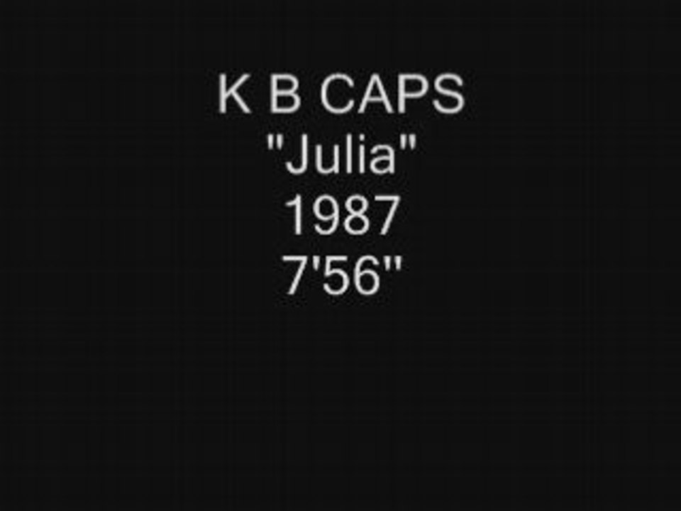 K B CAPS "Julia"