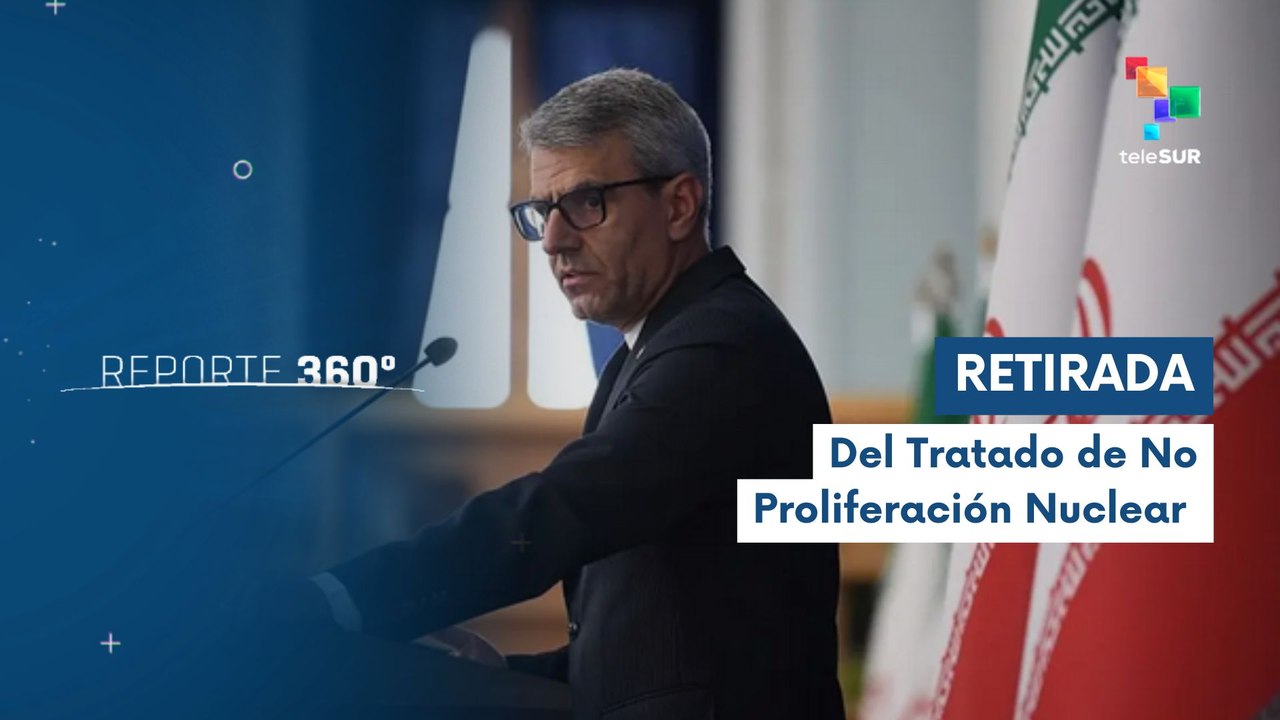 Reporte 360 30-03 Irán no busca poseer armas nucleares