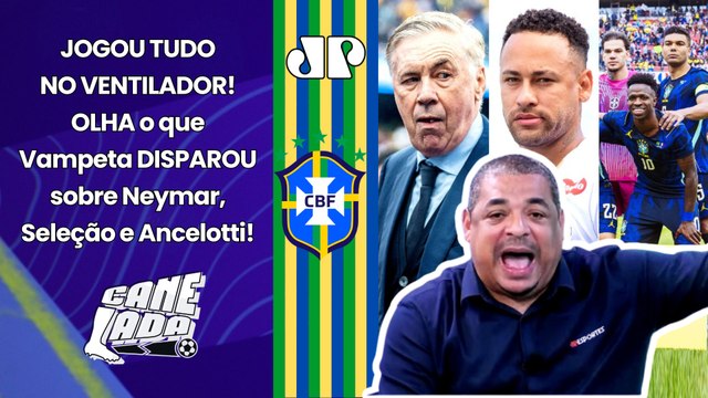 VAMPETA DISPARA sobre NEYMAR: BANDO DE MEDROSOS!!! Se ISSO FOR VERDADE, esses caras na SELEÇÃO...