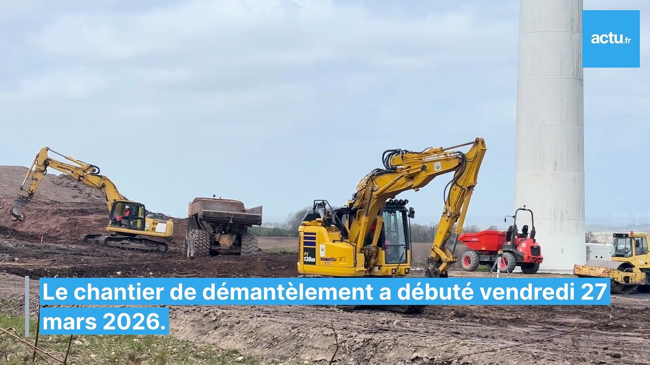 Les plus vieilles éoliennes de Normandie sont remplacées