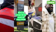 Le Récap de ce lundi 30/03/2026