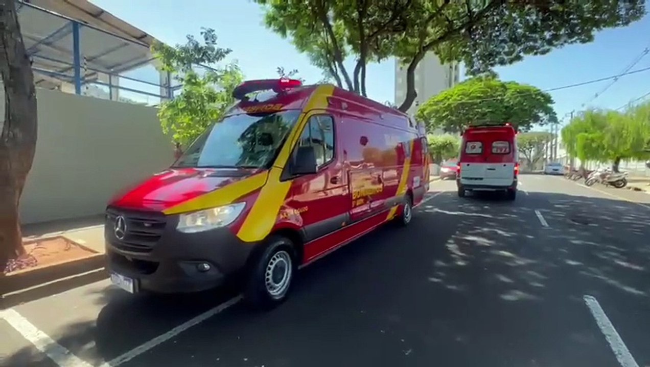 Trabalhador cai de 3 metros em obra e é socorrido com ferimentos em Umuarama