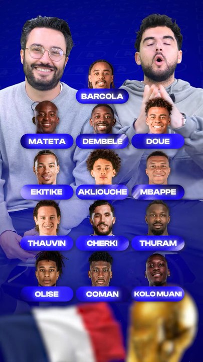 Les 7 ATTAQUANTS FRANÇAIS 🇫🇷 qu’on emmène à la COUPE DU MONDE 🌎🏆