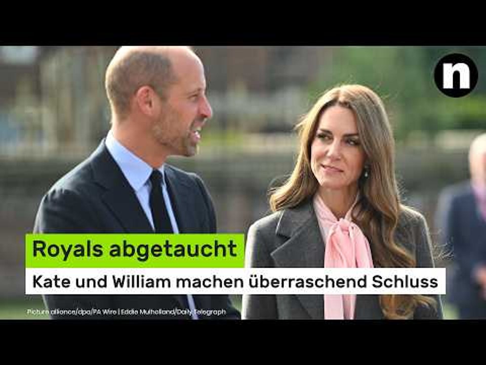 Prinzessin Kate und Prinz William: Royals abgetaucht