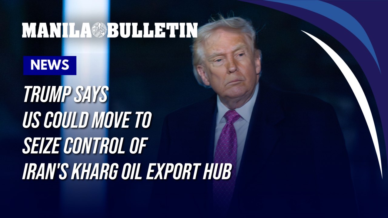 Trump says US could move to seize control of Iran's Kharg oil export hub