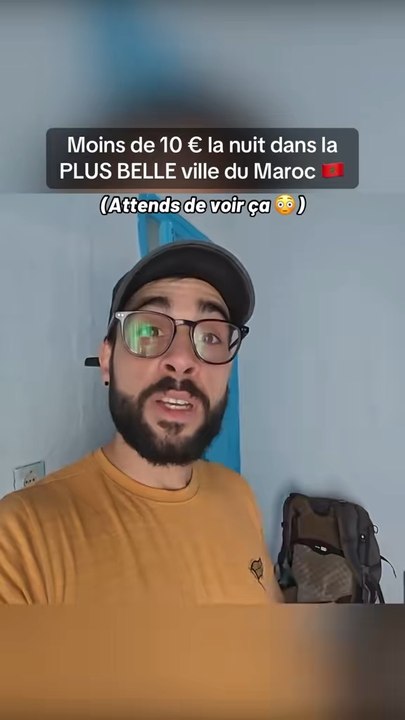 Moins de 10€ la nuit dans la plus Belle Ville du Maroc 😲🇲🇦