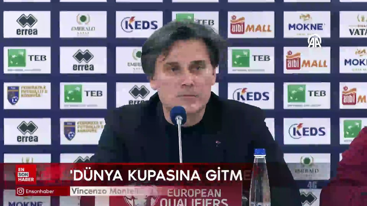 Vincenzo Montella: Bu kez Dünya Kupası'na gitmek istiyoruz