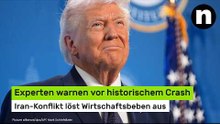 Donald Trump: Iran-Konflikt löst Wirtschaftsbeben aus