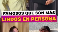 Famosos que son más lindo en personas