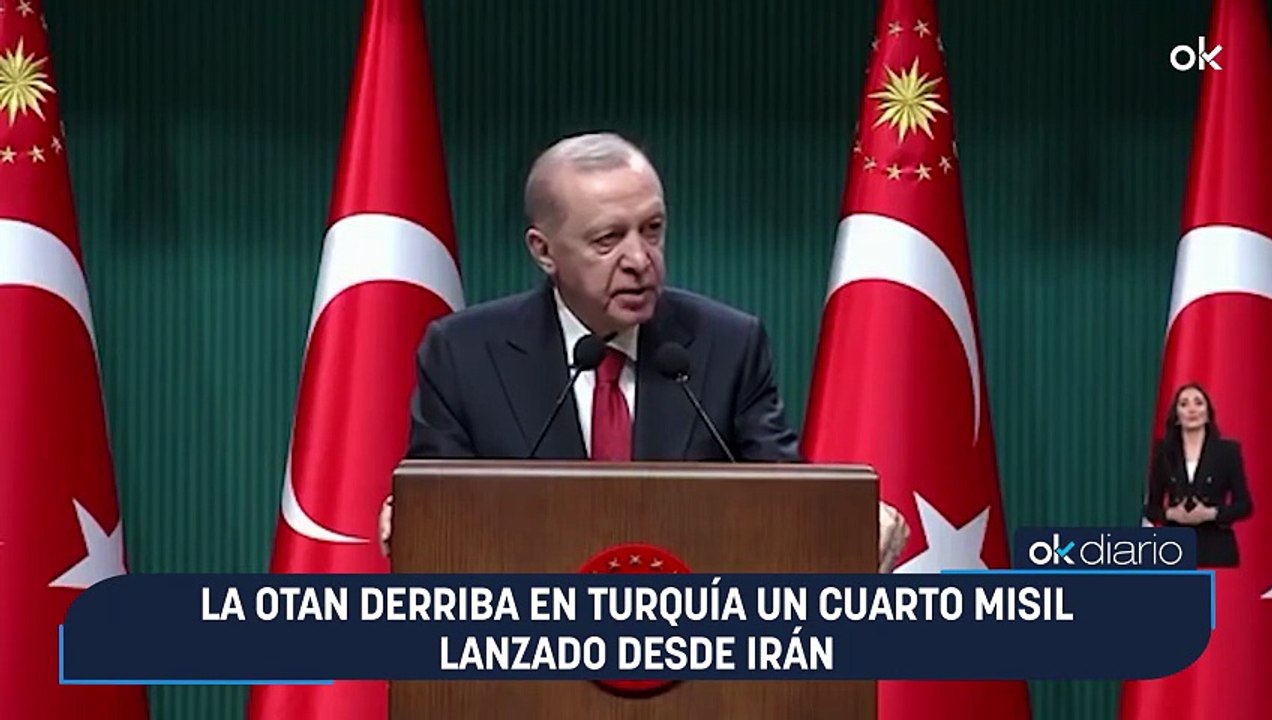 LA OTAN derriba en Turquía un cuarto misil lanzado desde Irán