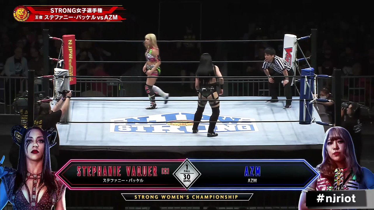 2024.04.13 NJPW Windy City Riot - Stephanie Vaquer vs AZM