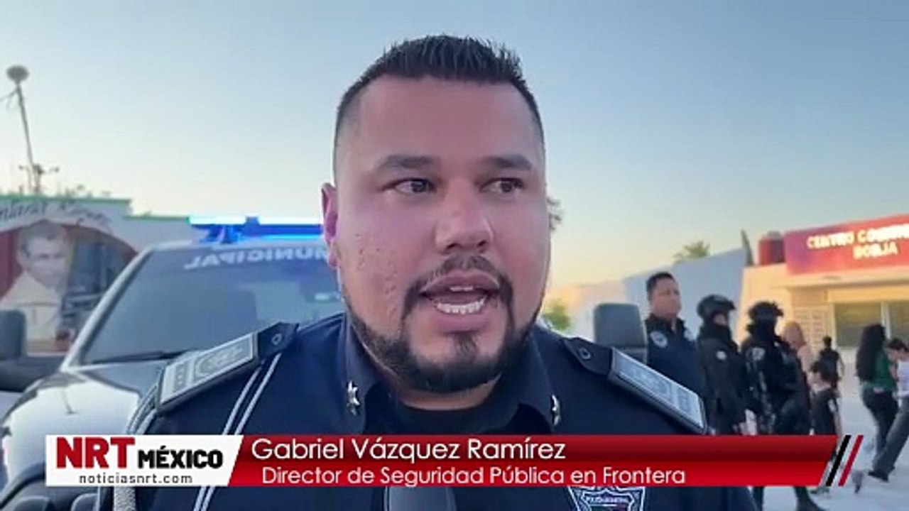 Policía Municipal de Frontera asegura a dos presuntos ladrones de motocicletas