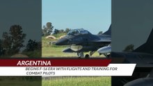Argentina begins F-16 era with flights and training for combat pilots