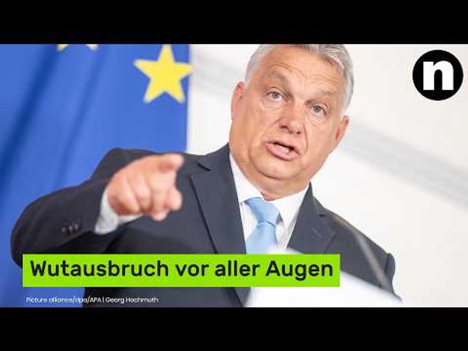 Viktor Orbán: Wutausbruch vor aller Augen - plötzlich eskalierte er
