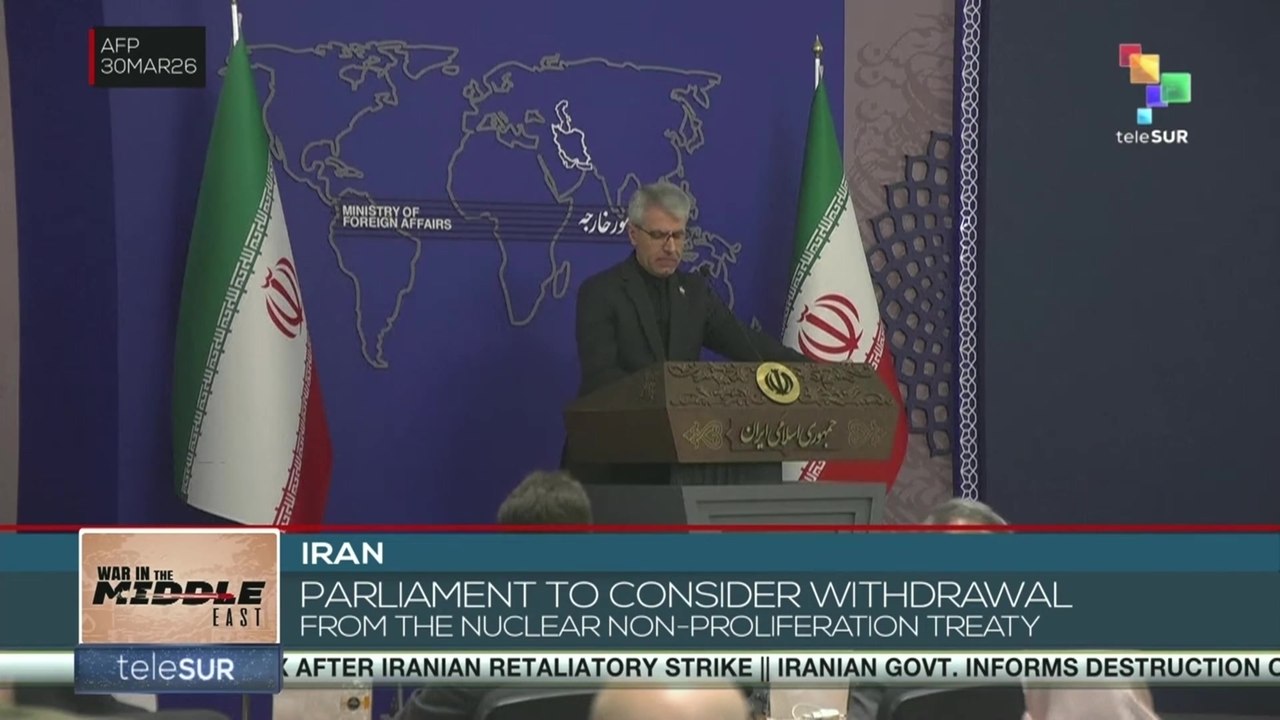 Iranian parliament debates Nuclear Non-Proliferation Treaty exit