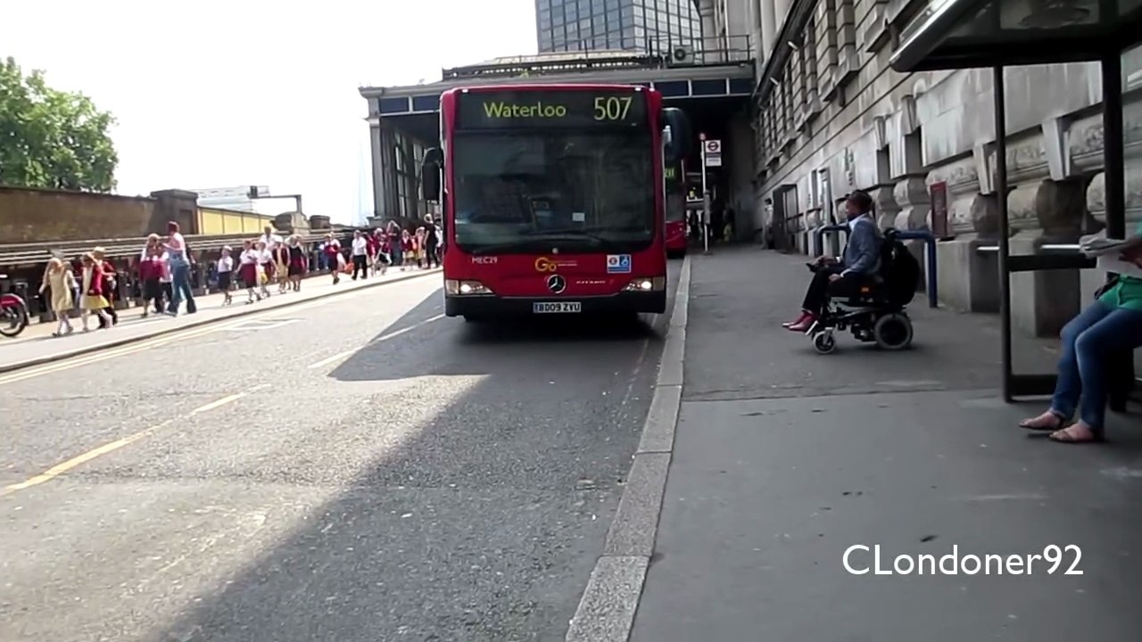 Mercedes-Benz Citaro on London Buses route 507 MEC29 BD09ZVU