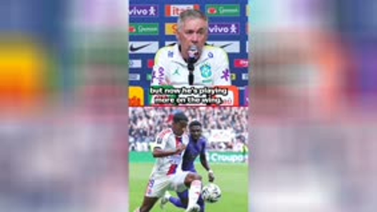 Ancelotti debates Endrick’s best position