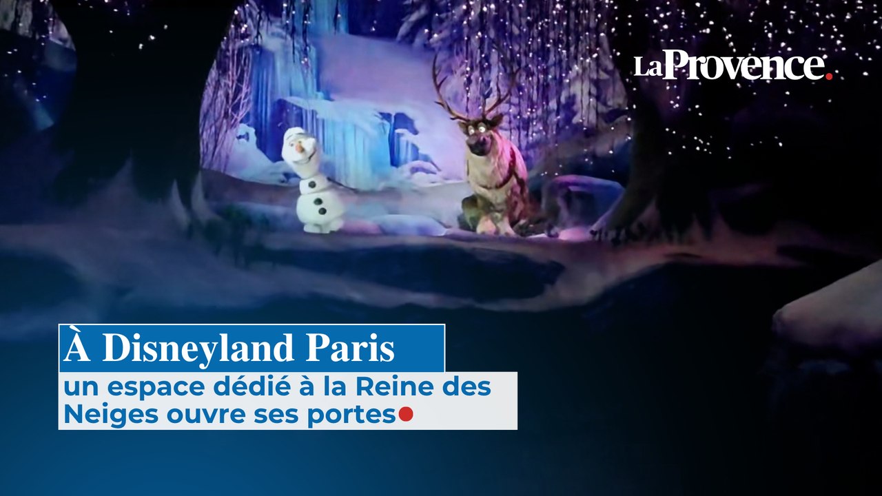 À Disneyland Paris, un espace dédié à la Reine des Neiges ouvre ses portes