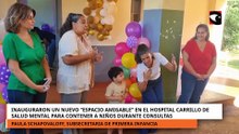Inauguraron un nuevo “espacio amigable” en el Hospital Carrillo de salud mental