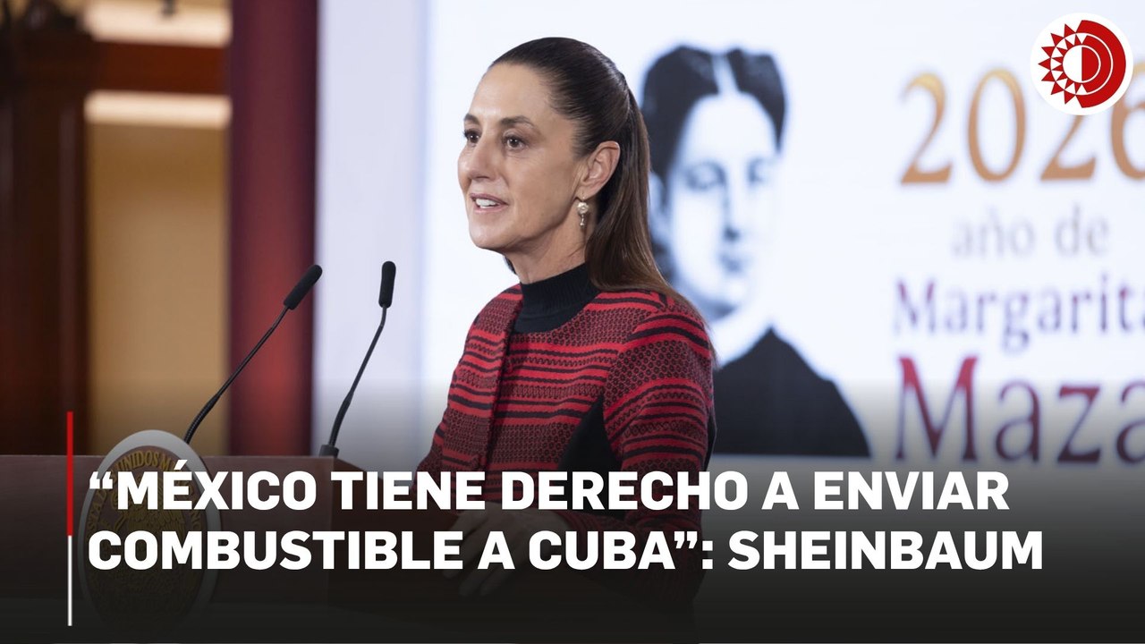 Sheinbaum confirma donación personal a iniciativa de apoyo para Cuba