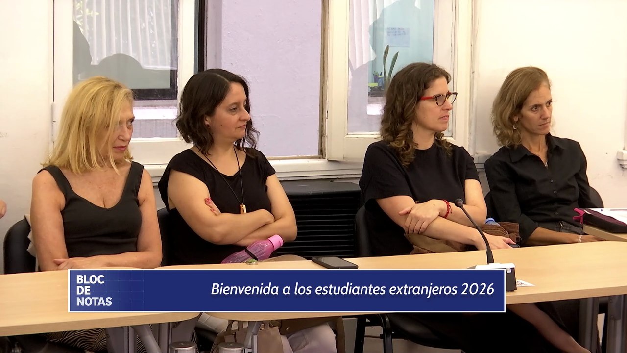 Bienvenida a los estudiantes extranjeros 2026