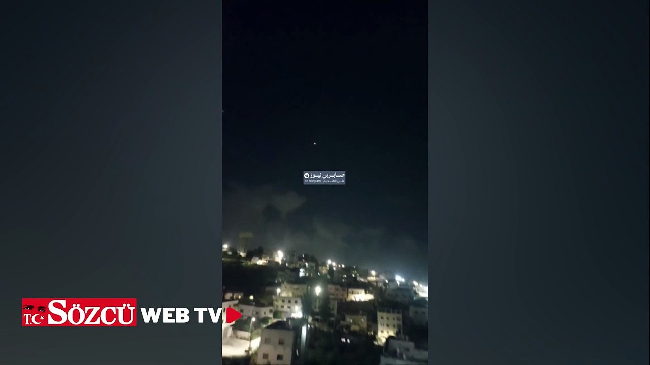 İran'dan Tel Aviv'e balistik füze ateşlendi