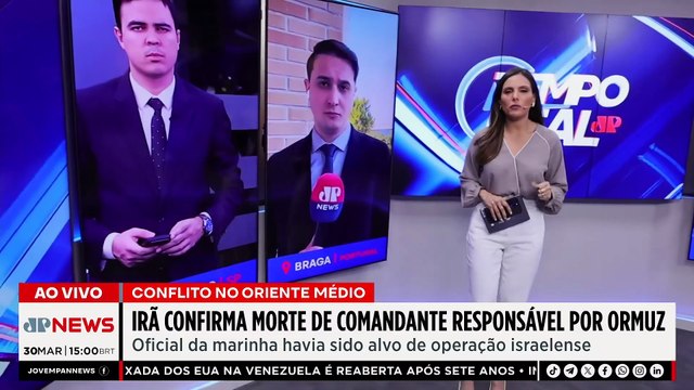 Irã confirma morte de comandante da marinha responsável pelo Estreito de Ormuz | TEMPO REAL