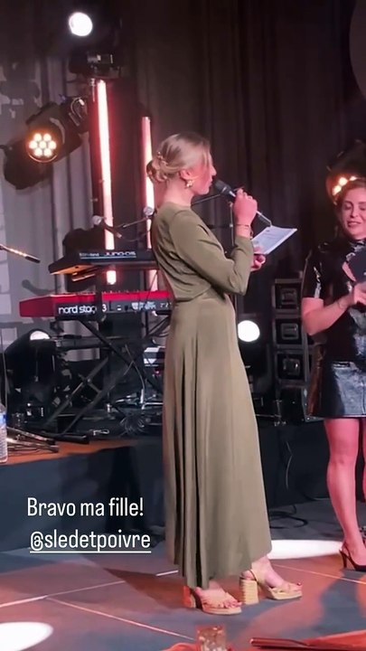 Sophie Davant félicite sa fille Valentine Sled sur Instagram