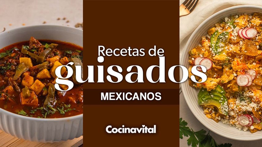 4 recetas de guisados mexicanos para menú semanal