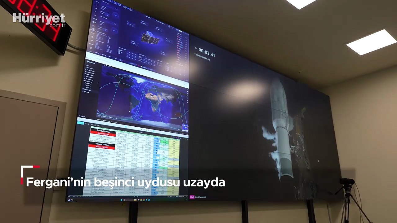 Fergani’nin beşinci uydusu uzayda!