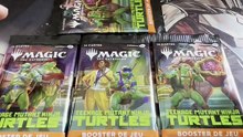 UntapUpkeepDrawFR ouverture 4 boosters Magic: The Gathering Teenage Mutant Ninja Turtles