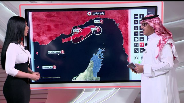 خريطة تفاعلية.. ضربات أميركية إسرائيلية مركزة على الحزام الصاروخي في إيران