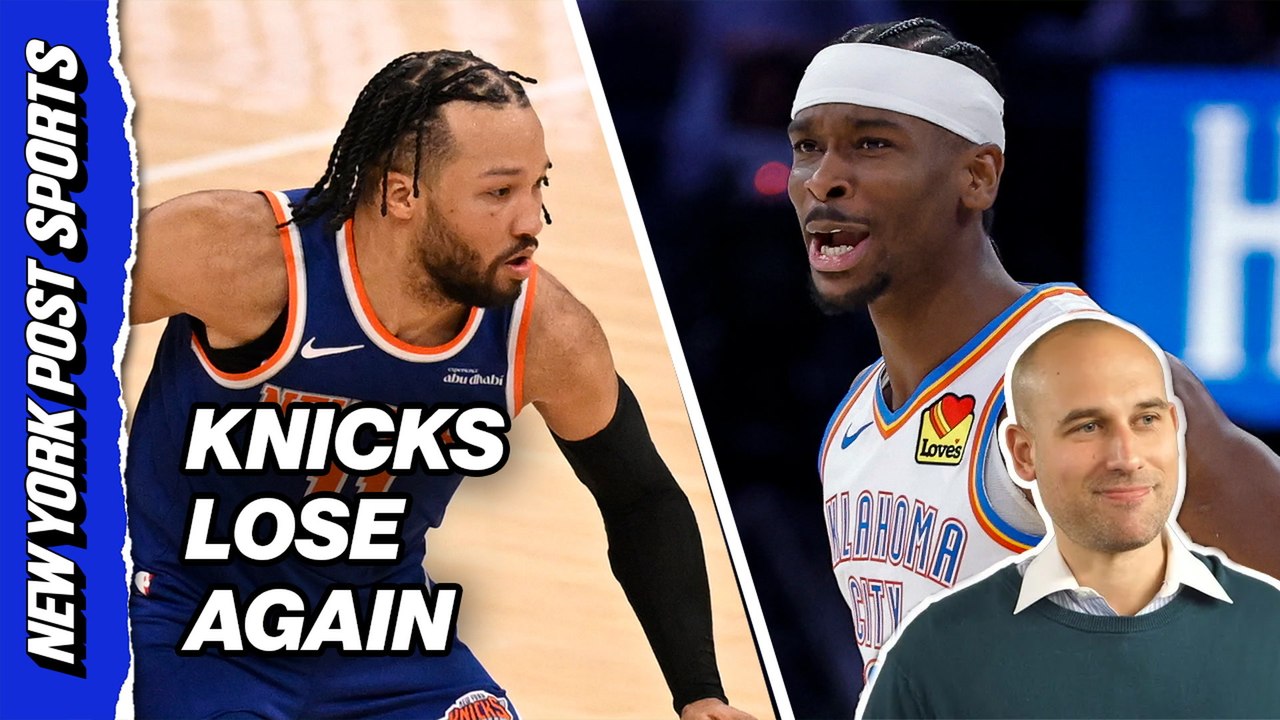 Knicks battle but fall to defending NBA champion Thunder in OKC