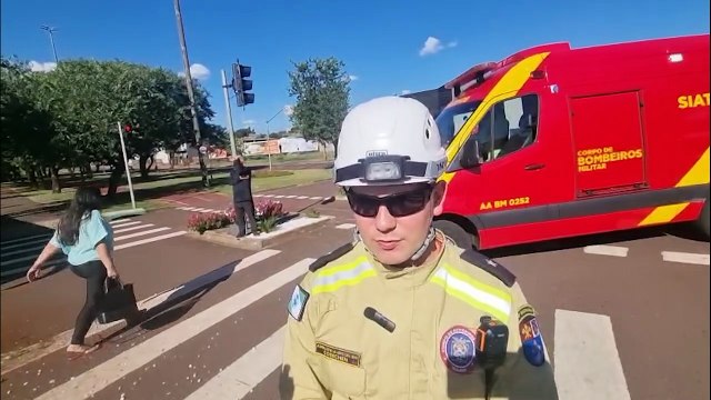“Idosa prestes a completar 100 anos”, diz tenente dos Bombeiros sobre ferida em colisão entre Corolla e ônibus