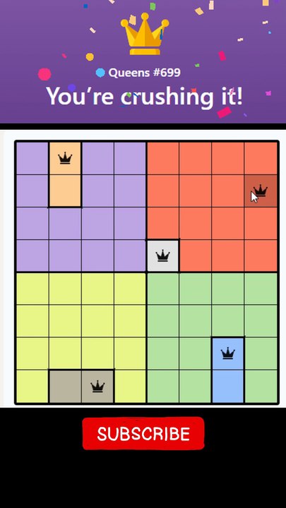 How to Solve Queens #Puzzle #linkedin #games